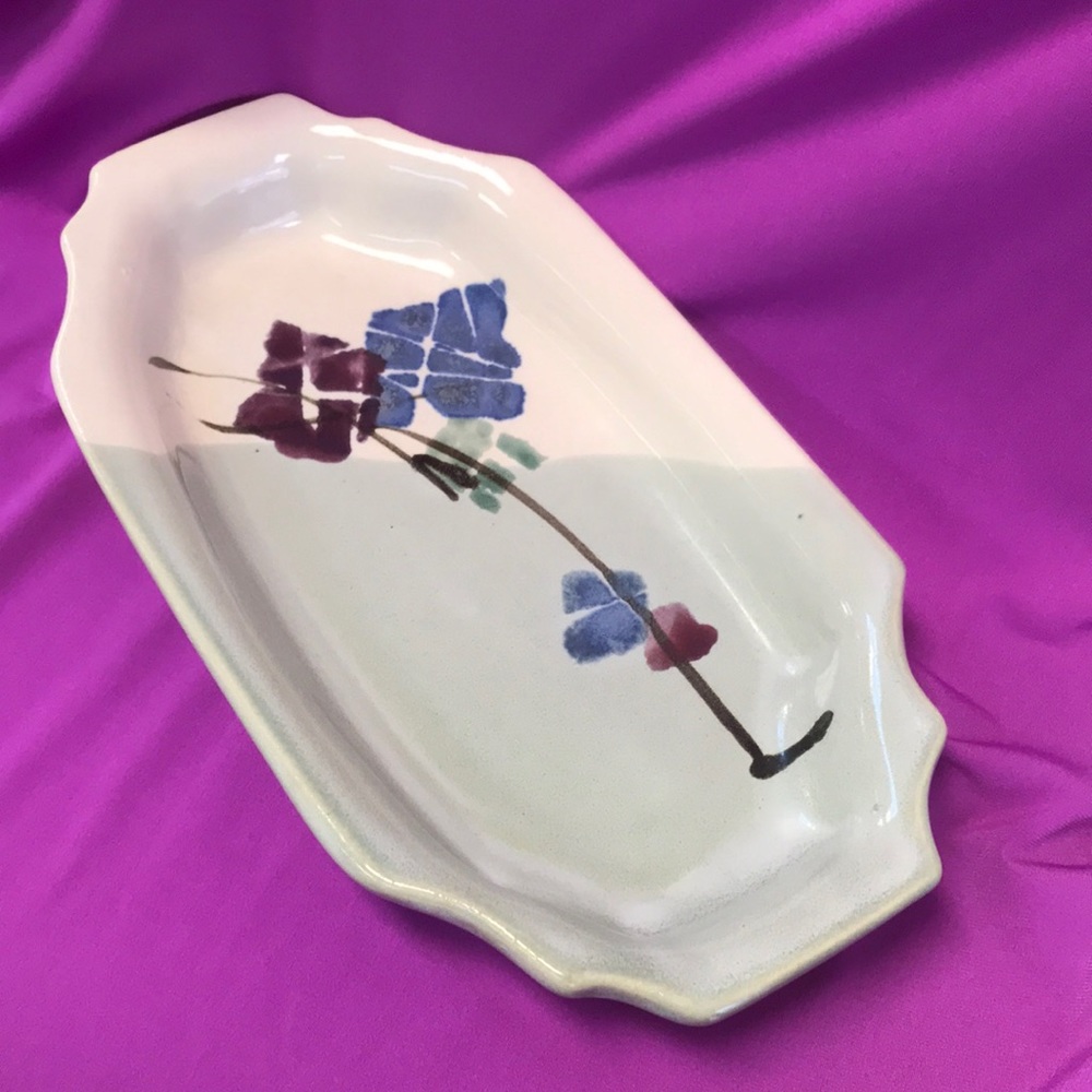 Kent Follette Signed‎ Pottery Dish